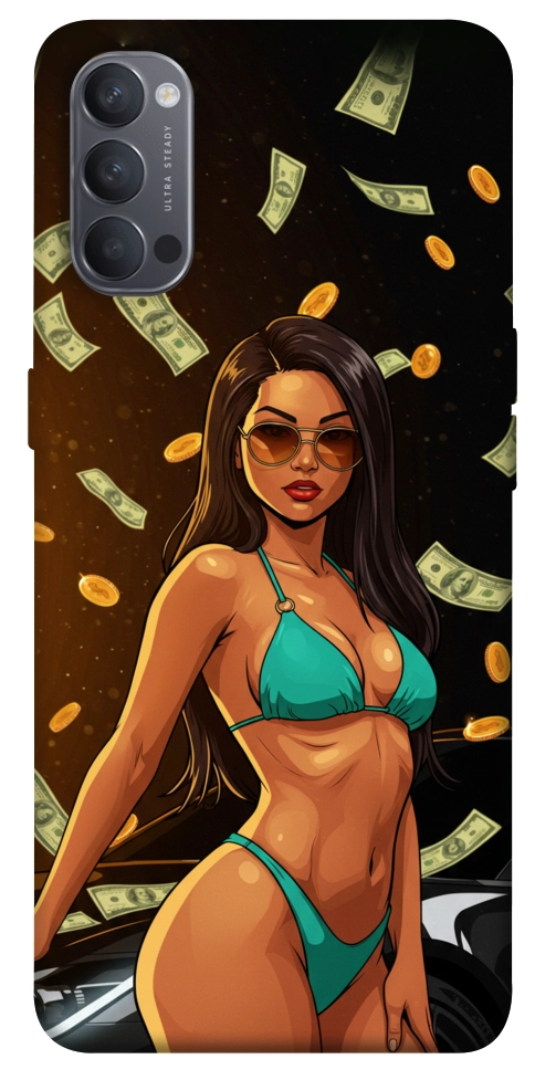 Чохол Money girl для Oppo Reno 4
