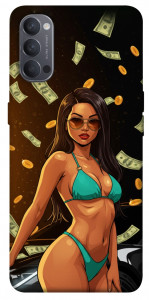 Чехол Money girl для Oppo Reno 4