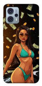 Чехол Money girl для Motorola Moto G23
