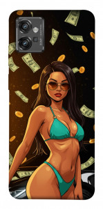 Чехол Money girl для Motorola Moto G32