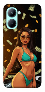 Чехол Money girl для Realme C33