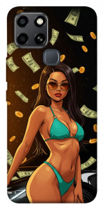 Чохол Money girl для Infinix Smart 6