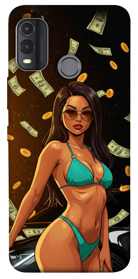 Чехол Money girl для Nokia G11 Plus