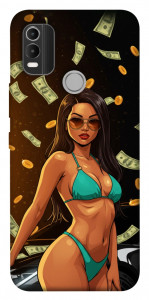 Чохол Money girl для Nokia C21 Plus