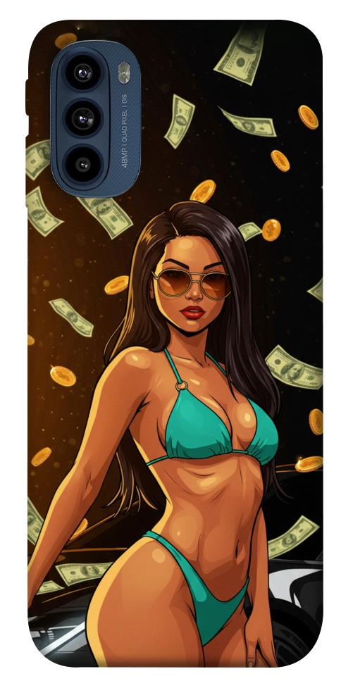 Чохол Money girl для Motorola Moto G41