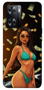 Чехол Money girl для Oppo A77s