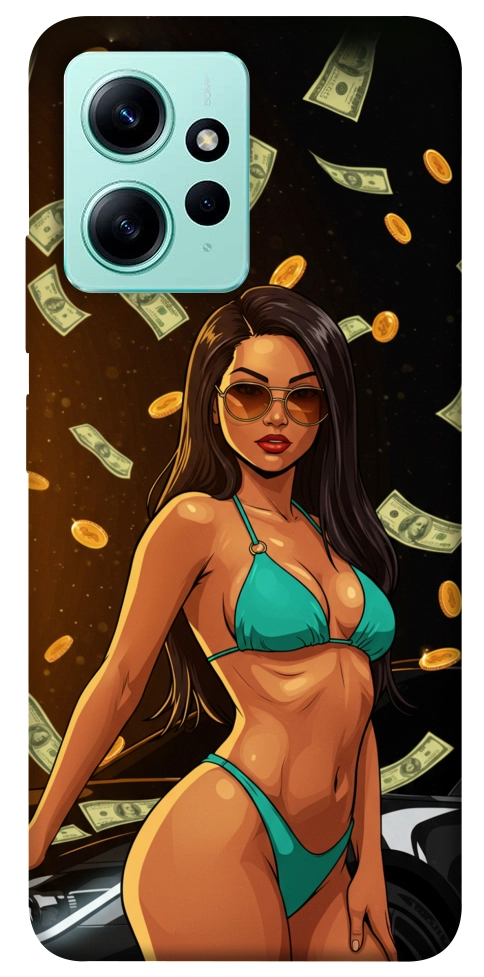 Чехол Money girl для Xiaomi Redmi Note 12 4G