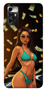 Чехол Money girl для ZTE Blade A72