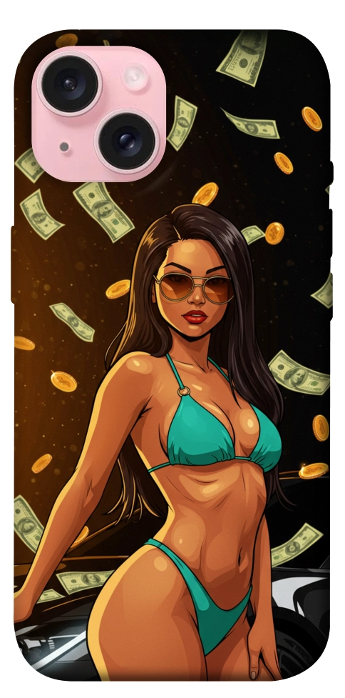 Чохол Money girl для iPhone 15