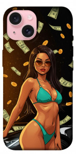 Чехол Money girl для iPhone 15