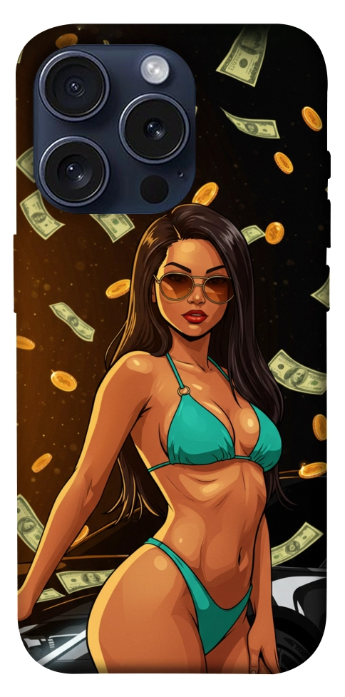 Чохол Money girl для iPhone 15 Pro