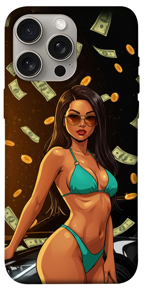 Чехол Money girl для iPhone 15 Pro Max