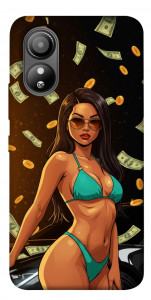 Чехол Money girl для ZTE Blade L220