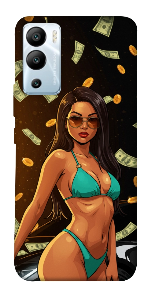 Чохол Money girl для Infinix Hot 12i
