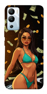 Чехол Money girl для Infinix Hot 12i