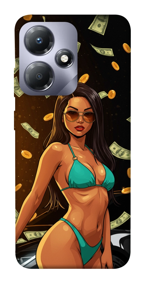 Чохол Money girl для Infinix Hot 30i