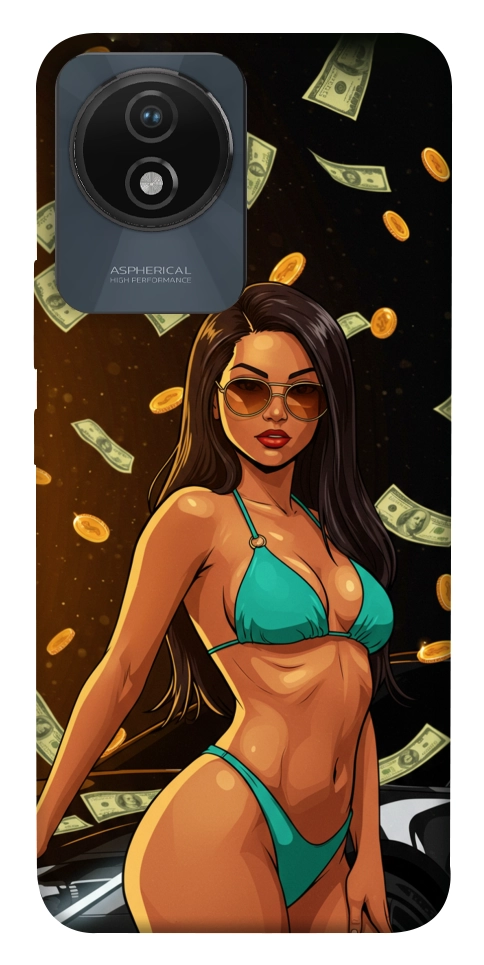Чохол Money girl для Vivo Y02