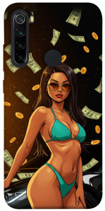 Чехол Money girl для Xiaomi Redmi Note 8 2021