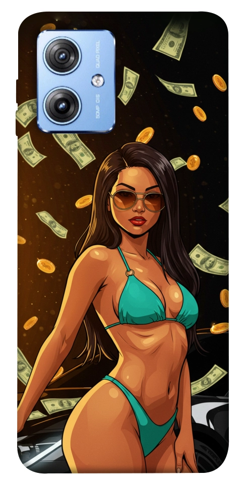 Чехол Money girl для Motorola Moto G84