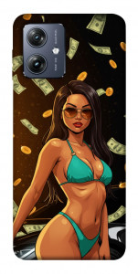 Чохол Money girl для Motorola Moto G54