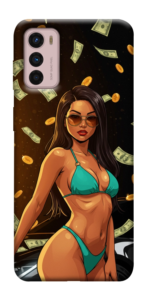 Чохол Money girl для Motorola Moto G42
