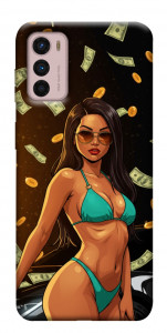 Чехол Money girl для Motorola Moto G42
