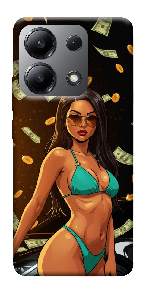 Чехол Money girl для Xiaomi Redmi Note 13 4G