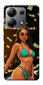 Чехол Money girl для Xiaomi Redmi Note 13 4G