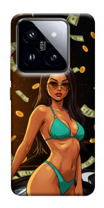 Чехол Money girl для Xiaomi 14 Pro