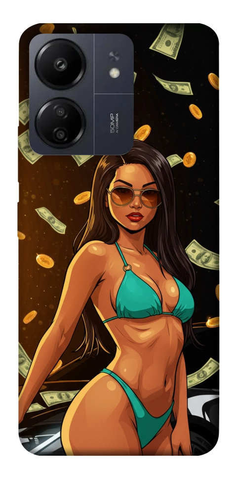 Чехол Money girl для Xiaomi Poco C65
