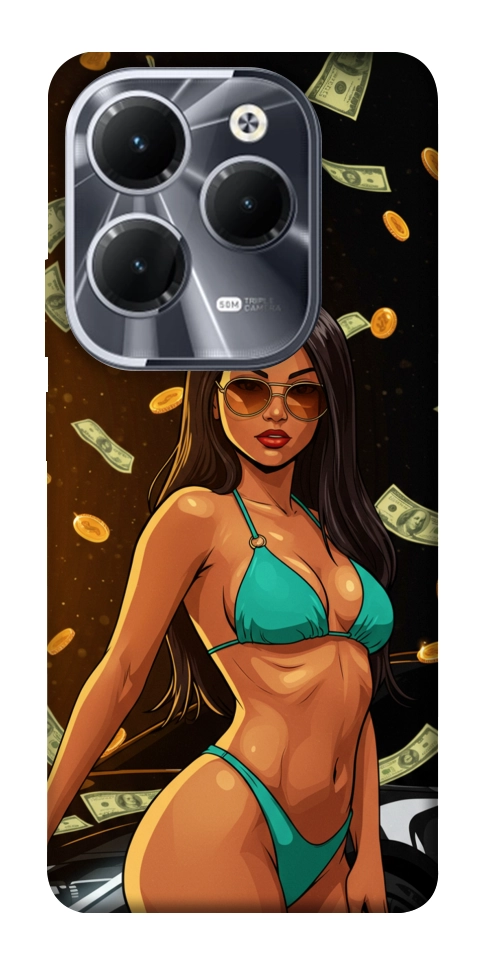Чохол Money girl для Infinix Hot 40 Pro