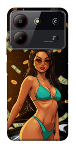 Чохол Money girl для ZTE Blade A54 4G