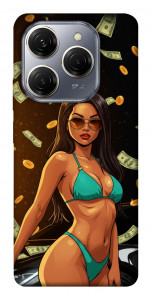 Чехол Money girl для TECNO Spark 20 Pro