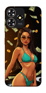 Чехол Money girl для ZTE Blade A73 4G
