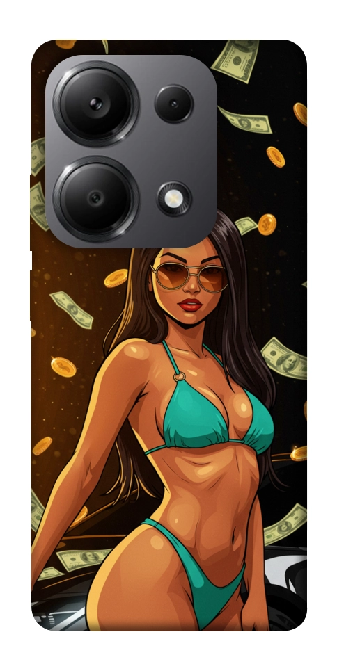 Чехол Money girl для Xiaomi Redmi Note 13 Pro 5G