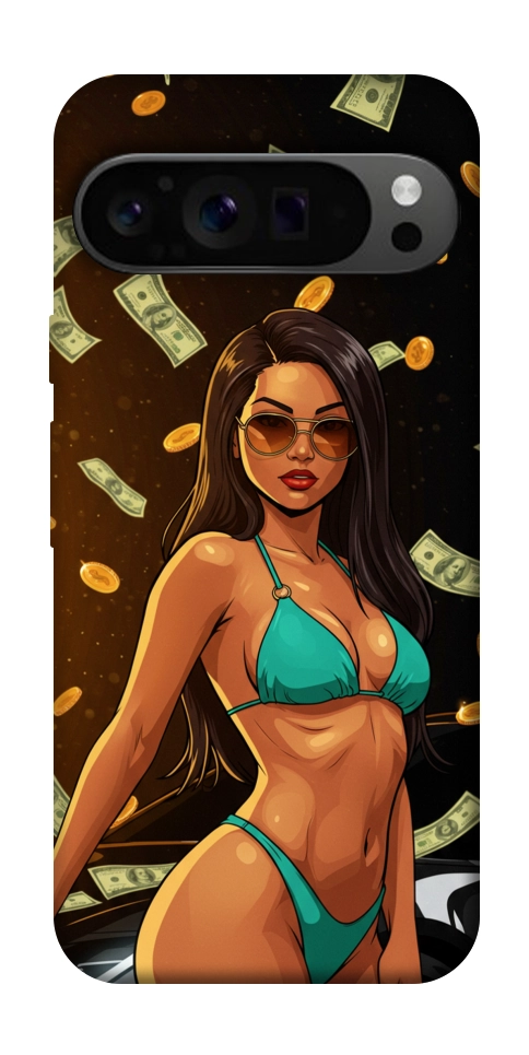 Чехол Money girl для Google Pixel 9 Pro