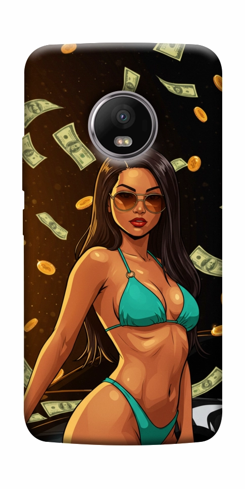 Чехол Money girl для Motorola Moto G5S