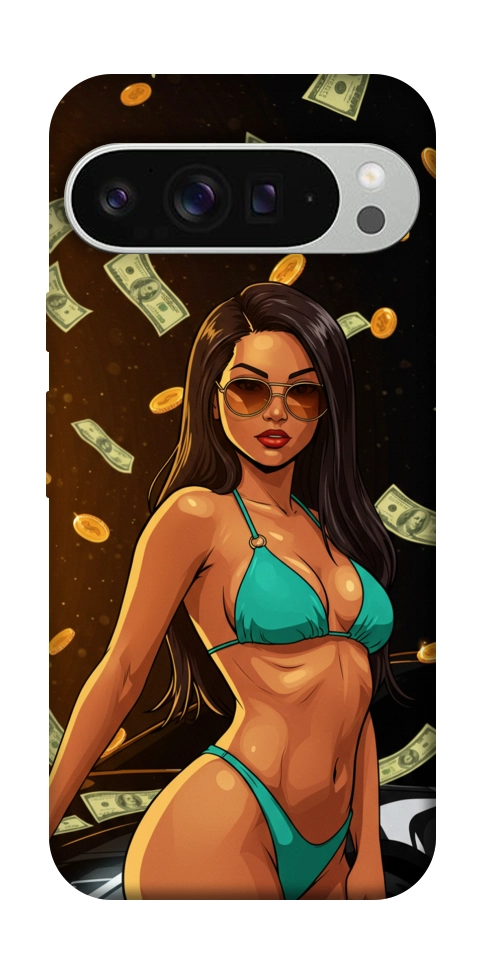 Чехол Money girl для Google Pixel 9 Pro XL