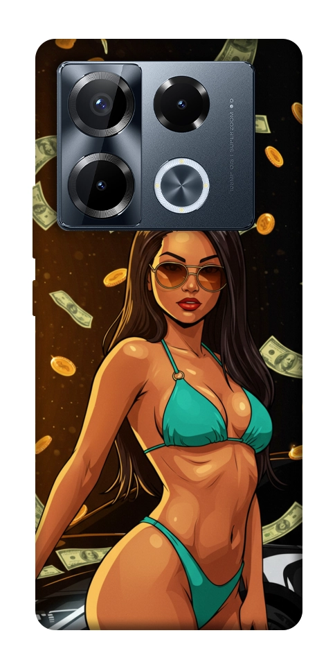 Чохол Money girl для Infinix Note 40 Pro 4G