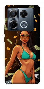 Чохол Money girl для Infinix Note 40 Pro 4G