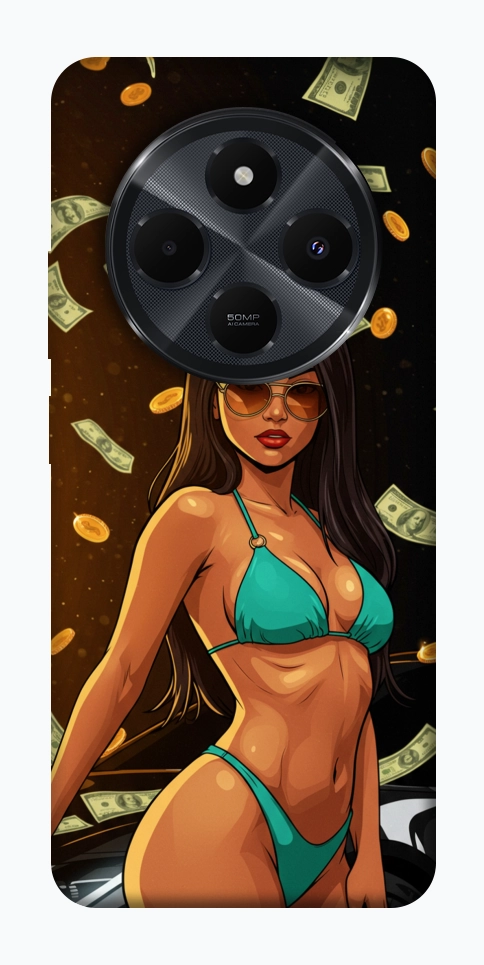Чохол Money girl для Xiaomi Redmi 14C