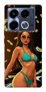 Чехол Money girl для Infinix Note 40 4G
