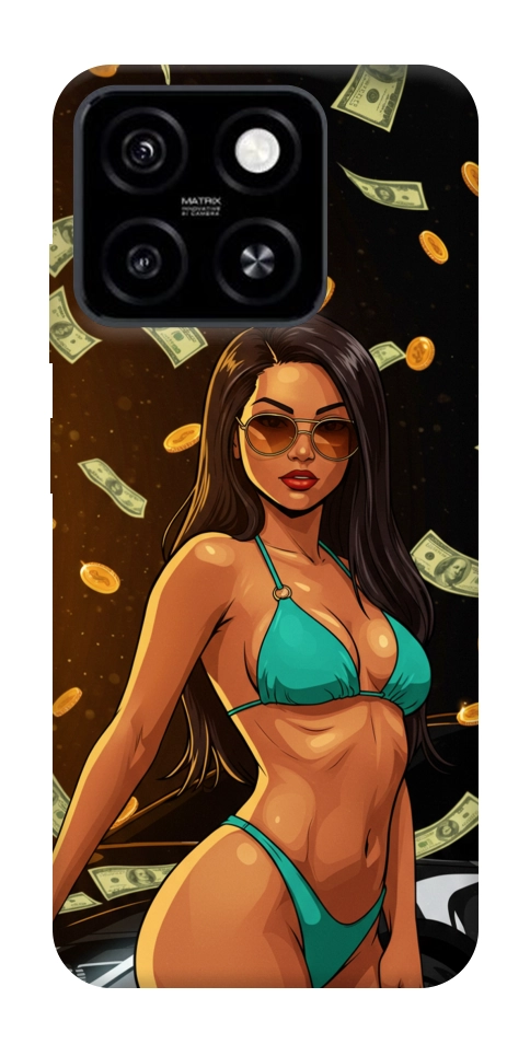 Чохол Money girl для ZTE Blade A55 4G