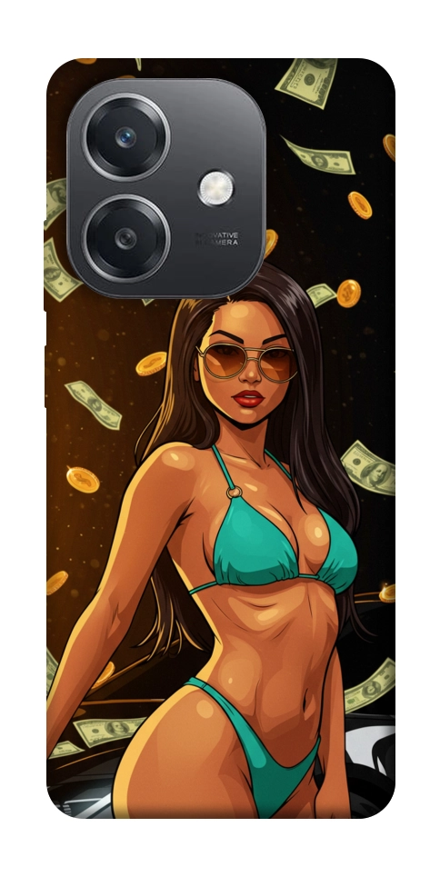 Чехол Money girl для Oppo А3х 4G