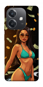 Чехол Money girl для Oppo А3х 4G