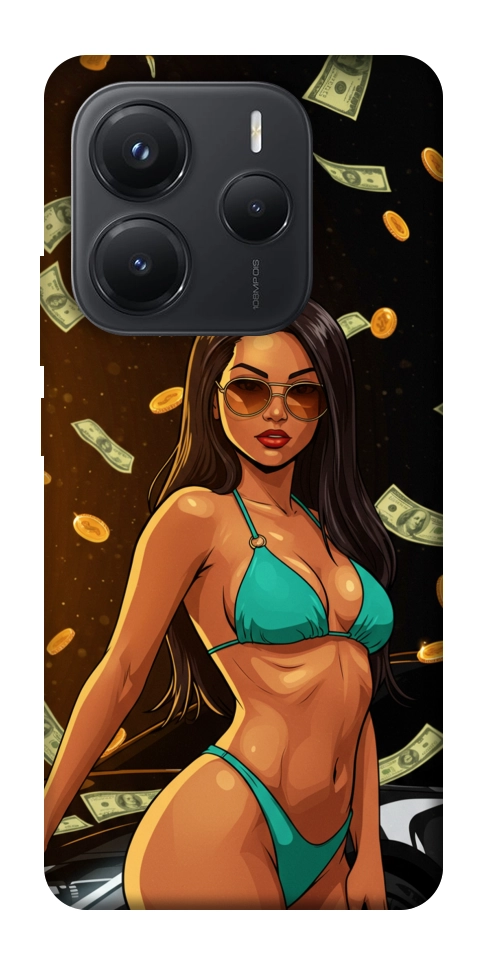 Чехол Money girl для Xiaomi Redmi Note 14 5G
