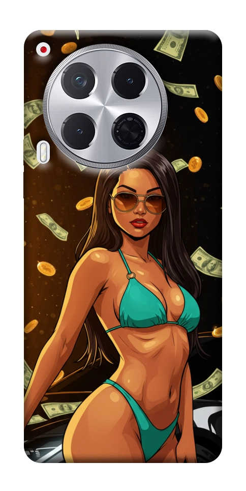 Чехол Money girl для TECNO Camon 30 (CL6)