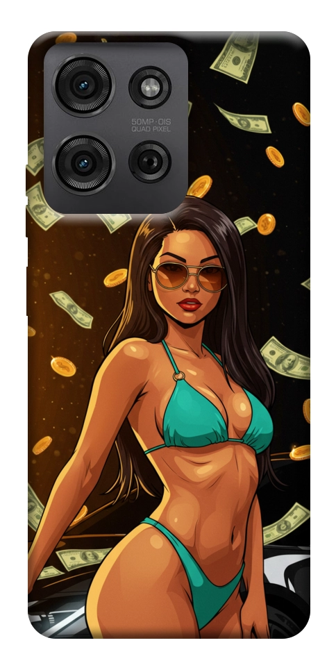 Чехол Money girl для Motorola Moto G75 5G