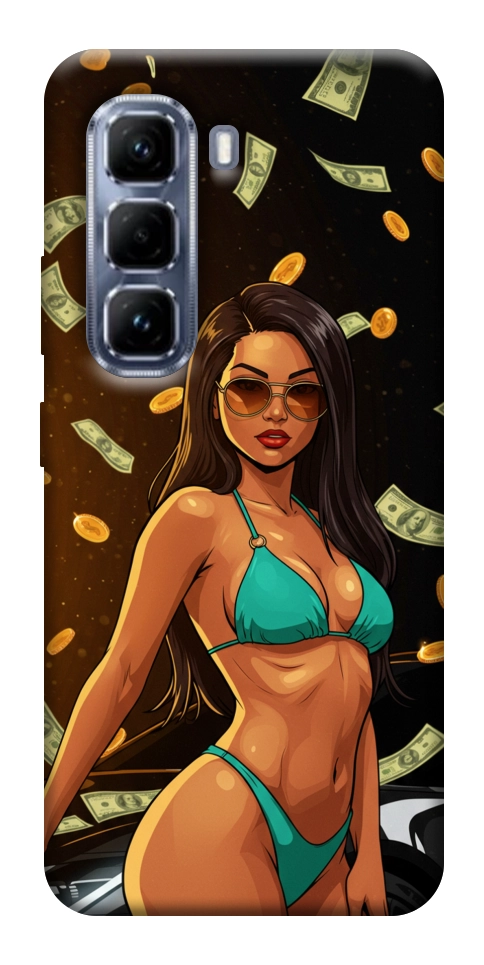Чохол Money girl для Infinix Hot 50 Pro