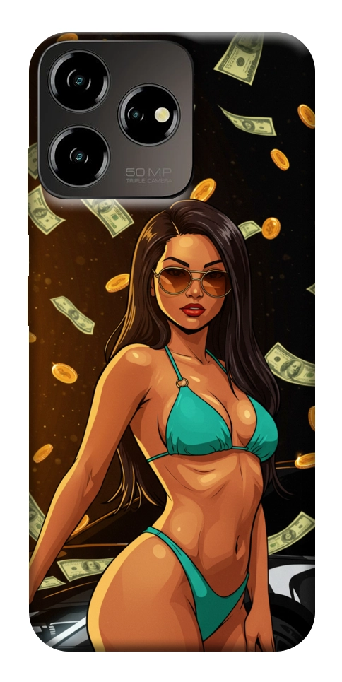 Чохол Money girl для ZTE Blade V50 Design 4G